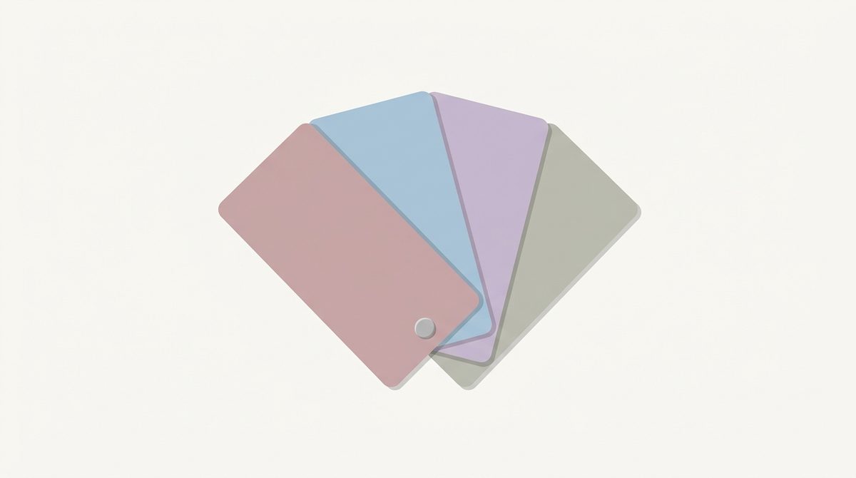 Editorial illustration of Cool Summer colouring: the skin, hair and eye depth this palette is built for