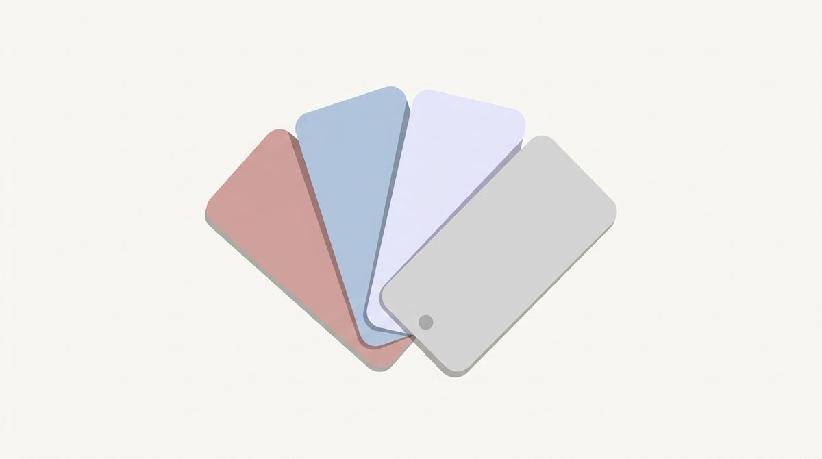 Editorial illustration of Soft Summer colouring: the skin, hair and eye depth this palette is built for